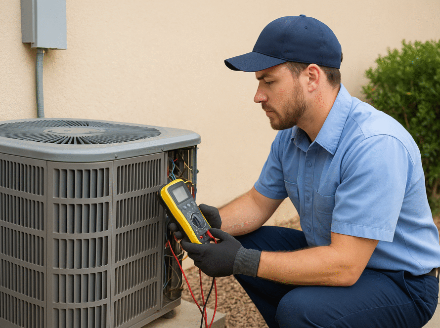 Preventive HVAC maintenance ensuring energy efficiency and system longevity