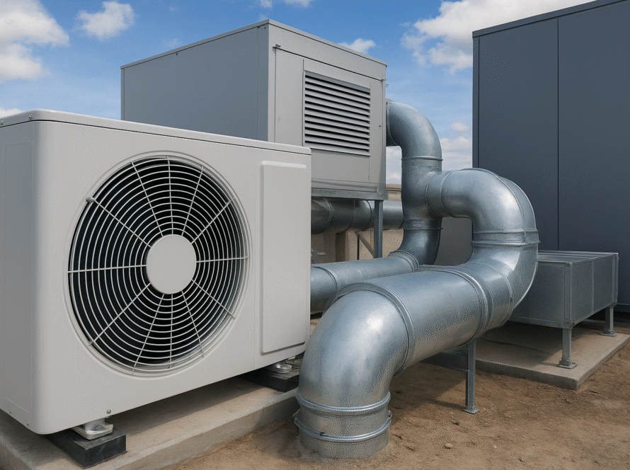 Expert optimizing HVAC energy system for maximum efficiency