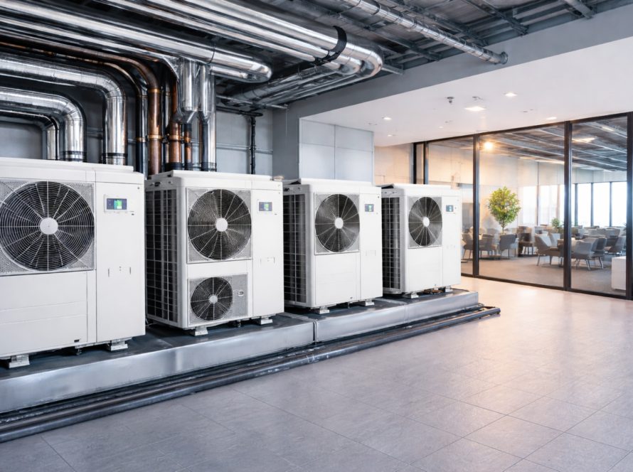 Variable Refrigerant Flow system providing efficient and precise HVAC control in modern buildings